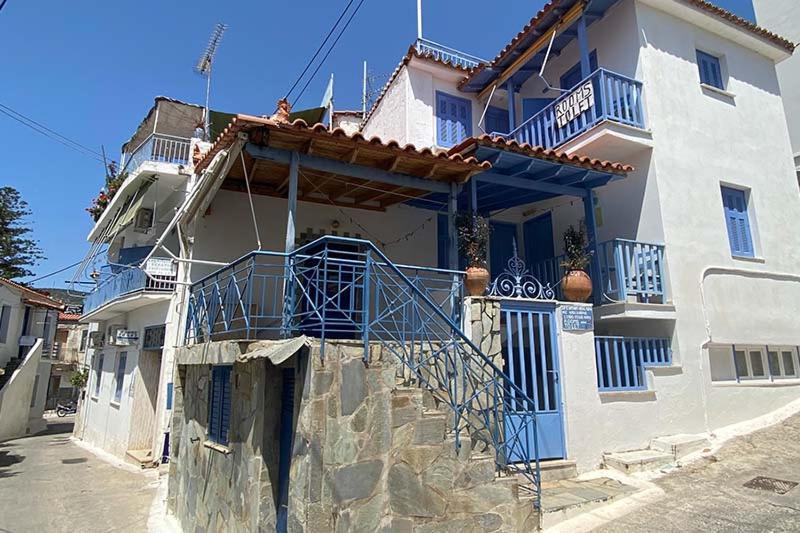 Nikos Rooms&Studios Poros Town Exterior foto