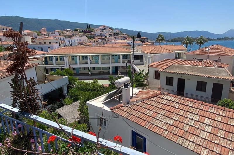 Nikos Rooms&Studios Poros Town Exterior foto